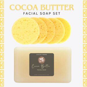 Fragrance Free Cocoa Butter Facial Soap Set